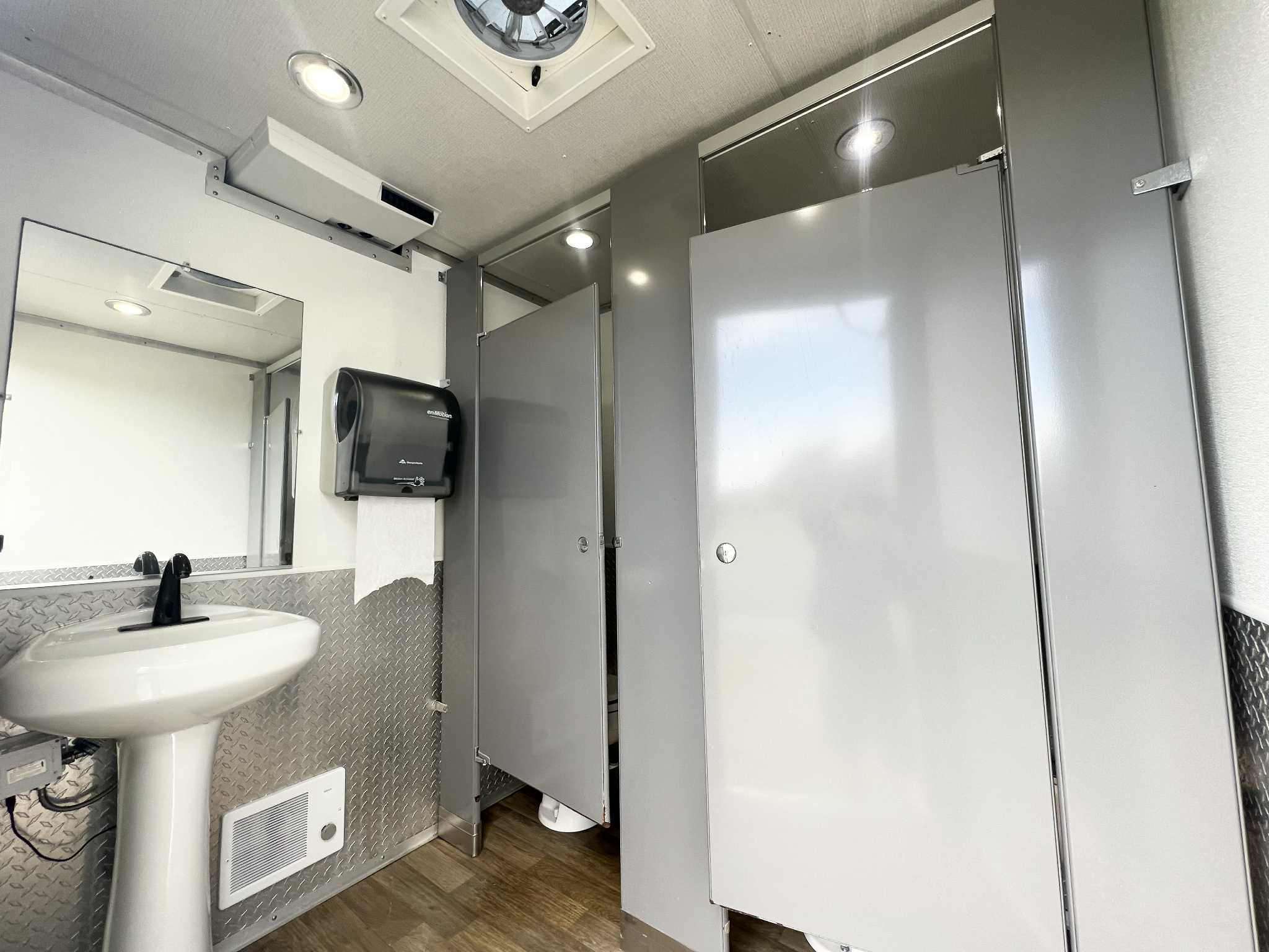 Restroom Trailer Exterior View